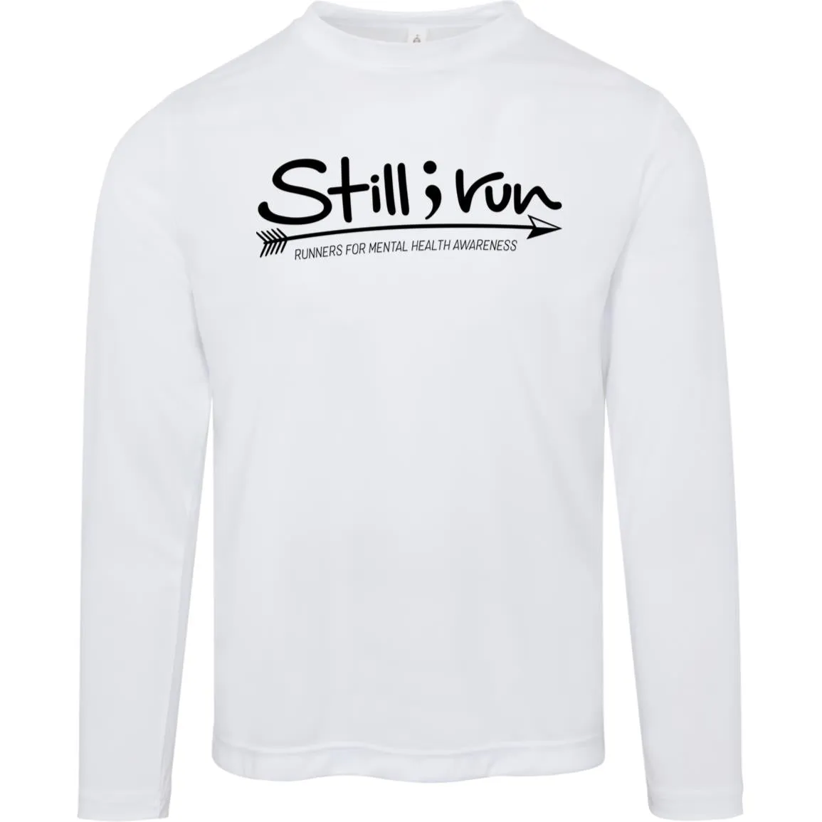 Still I Run Moisture Wicking Long Sleeve Running Tee