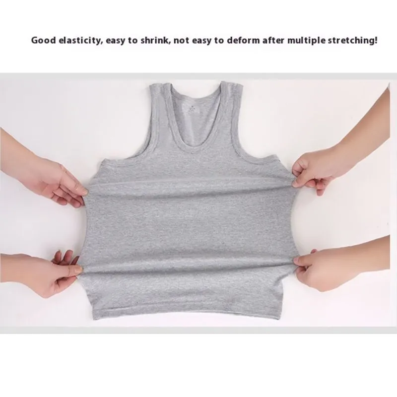 Tanktop Vest for Men Cotton Slim Fit