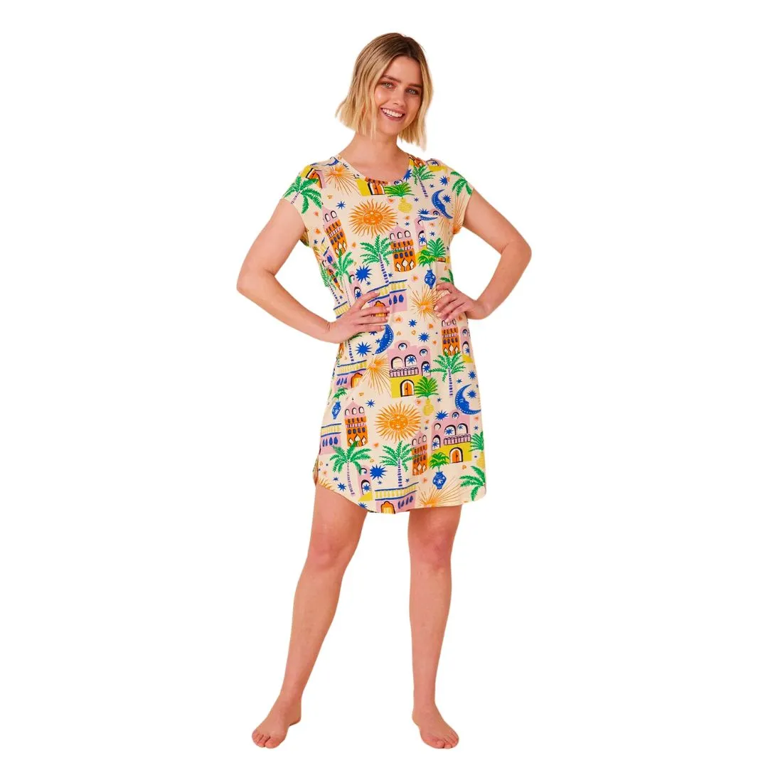 The Cat's PJs Short Sleeved Sleep Shirt