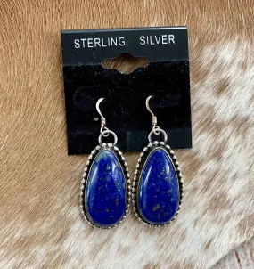 The Lapis Lagoon Earrings