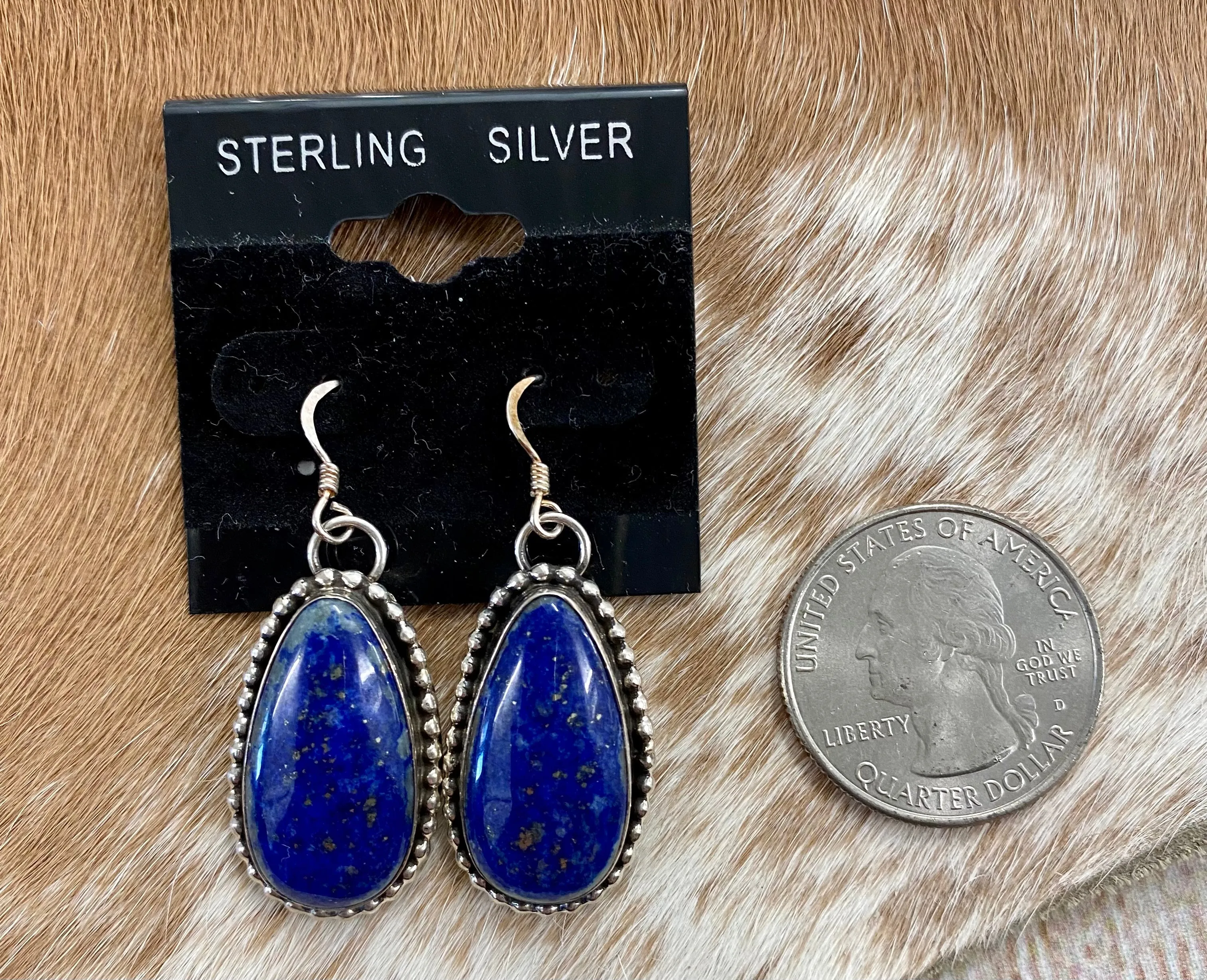 The Lapis Lagoon Earrings