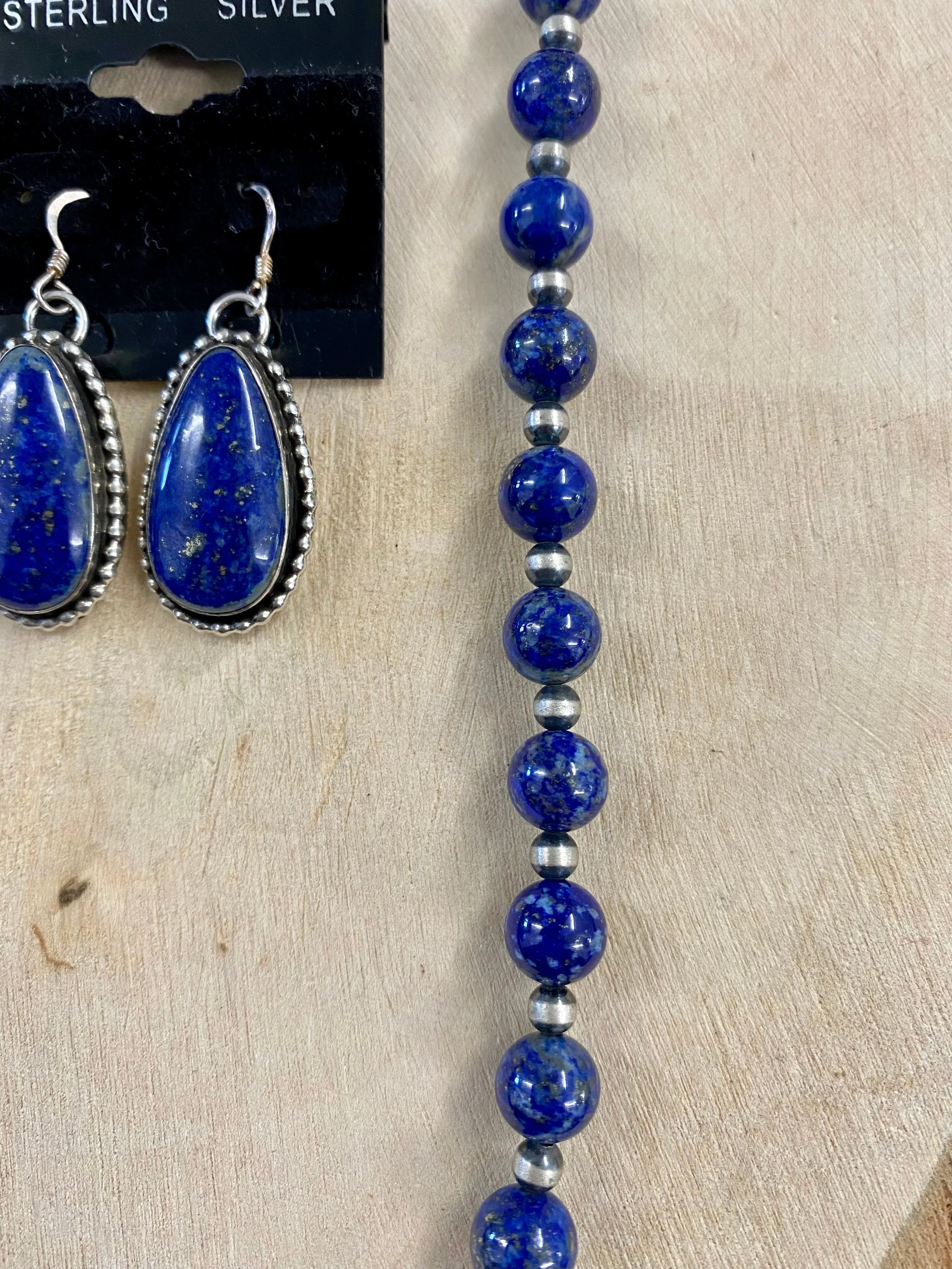 The Lapis Lagoon Earrings