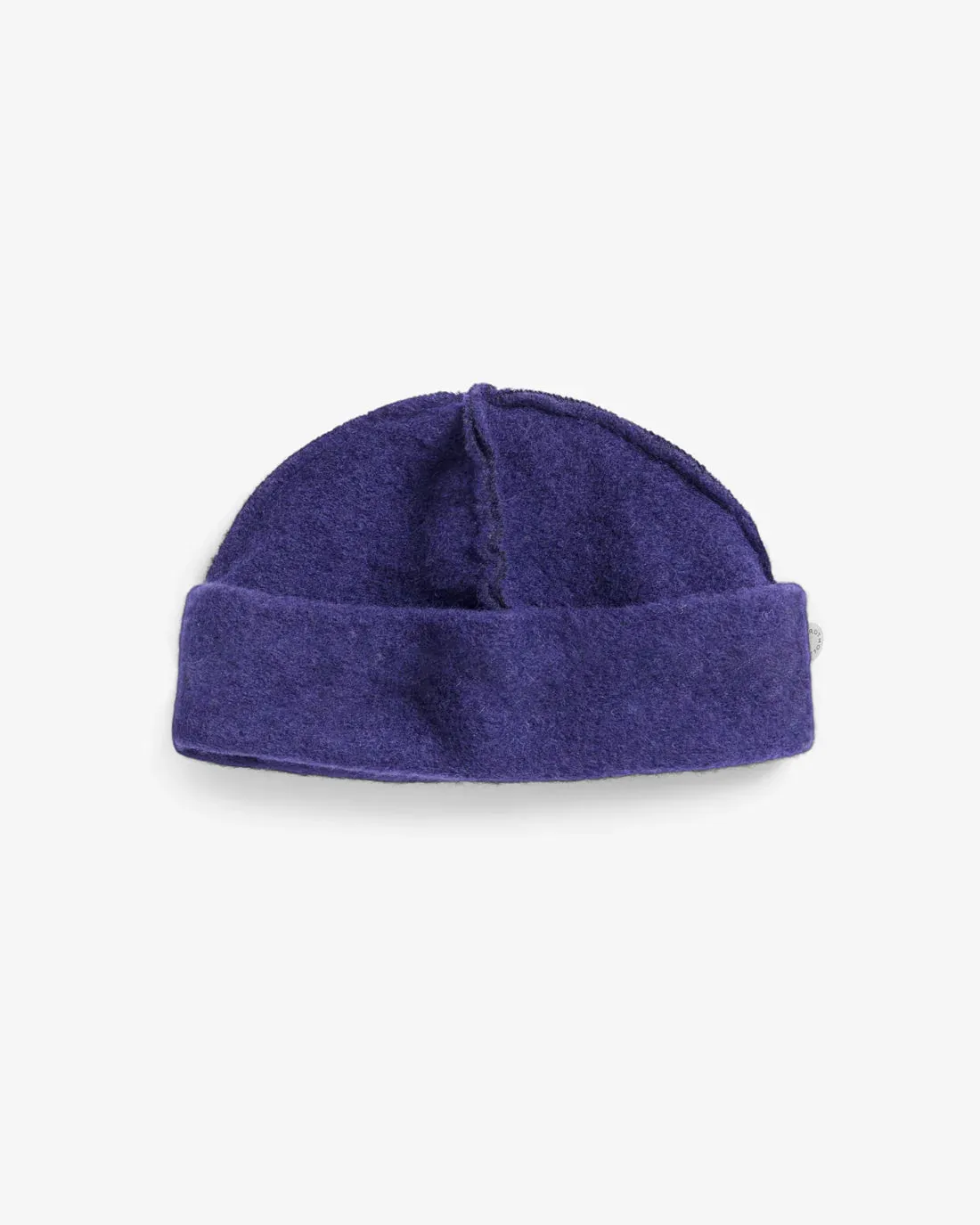 toque hat - deep purple