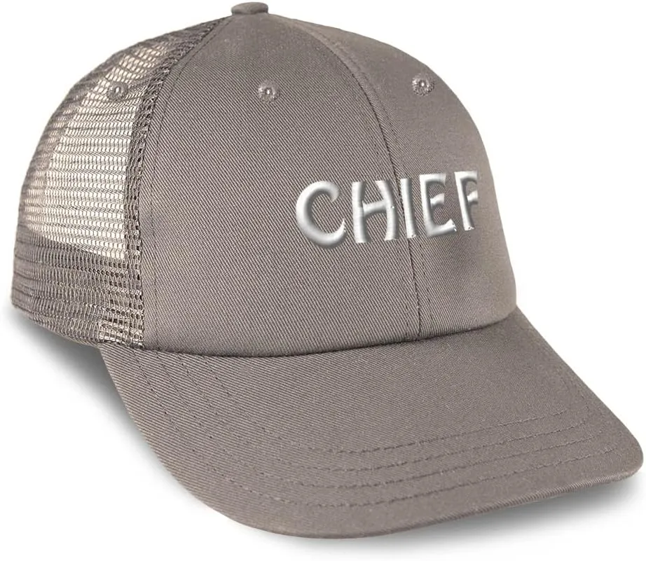 Trucker Hat Baseball Cap Chief Spring Style Cotton Dad Hats for Men & Women