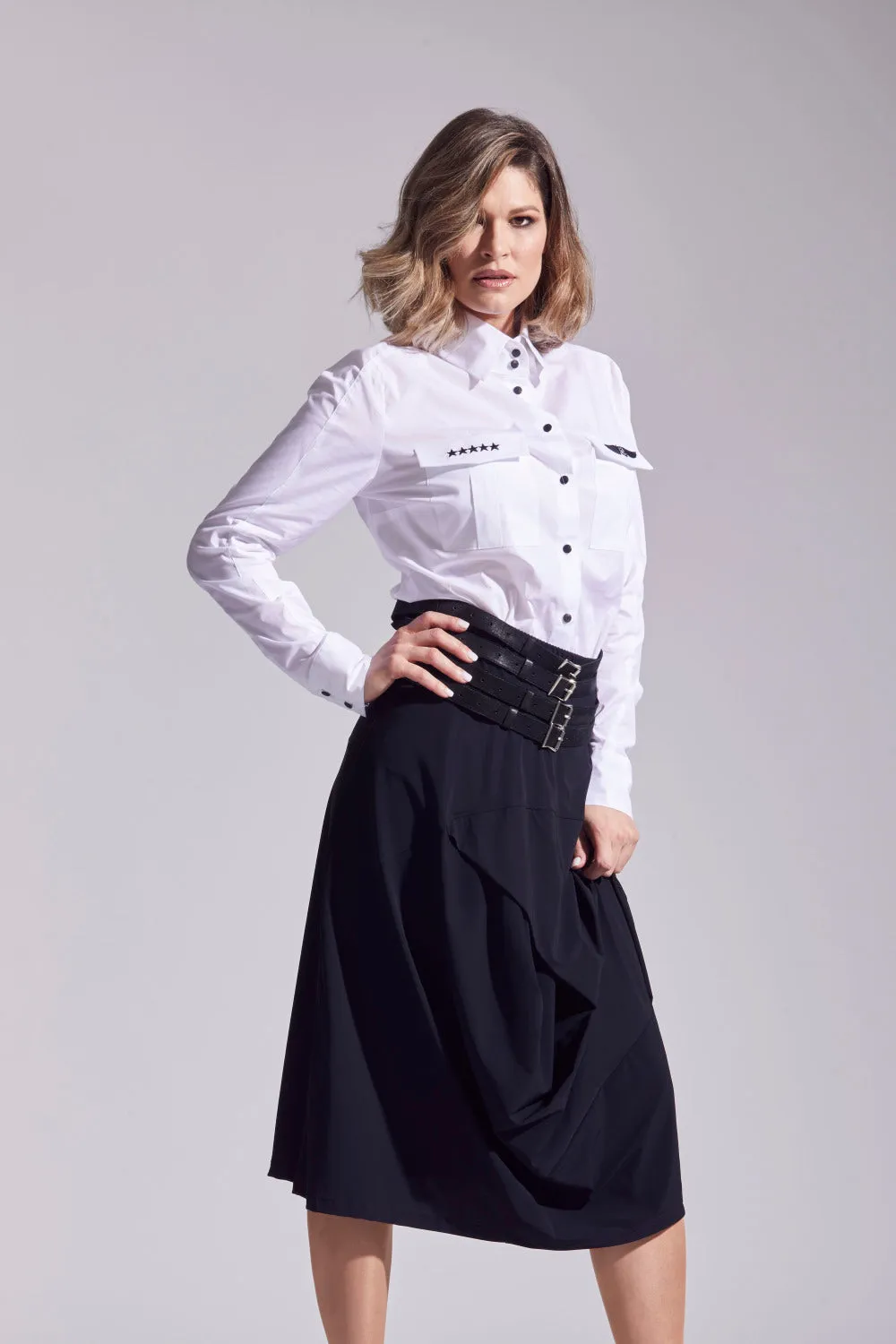 Tucked Tulip Skirt