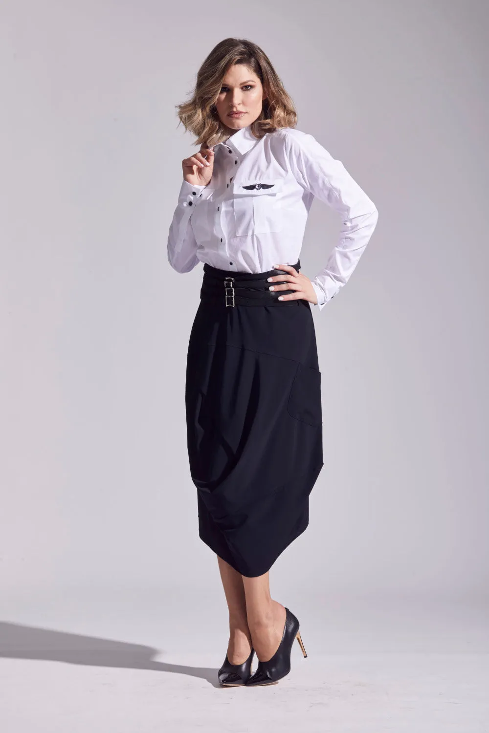 Tucked Tulip Skirt