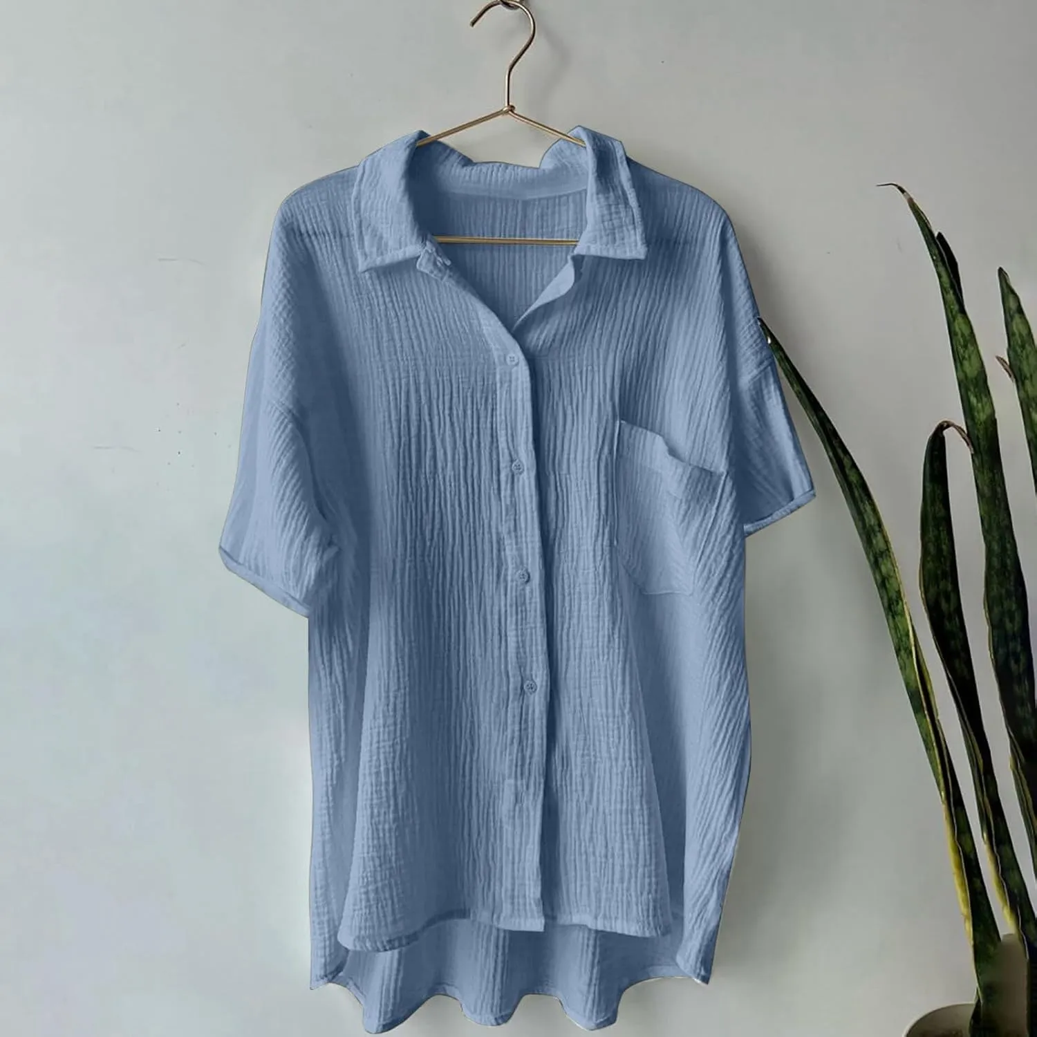 Two Piece Linen Sets for Women Summer Short Sleeve Top and Shorts Sweatsuit Set Casual Beach Vacation Outfits