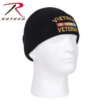 Vietnam Veteran Deluxe Embroidered Watch Cap