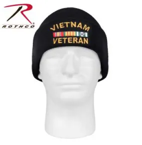 Vietnam Veteran Deluxe Embroidered Watch Cap