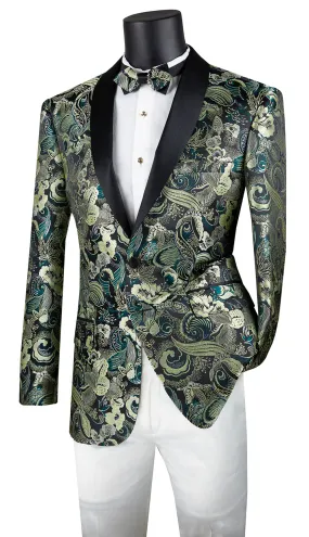Vinci Sport Coat BSF-9C-Green