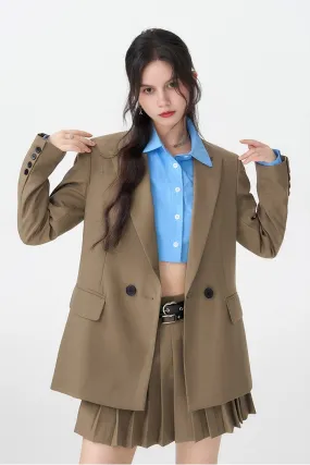 Vintage Preppy Double Breasted Suit
