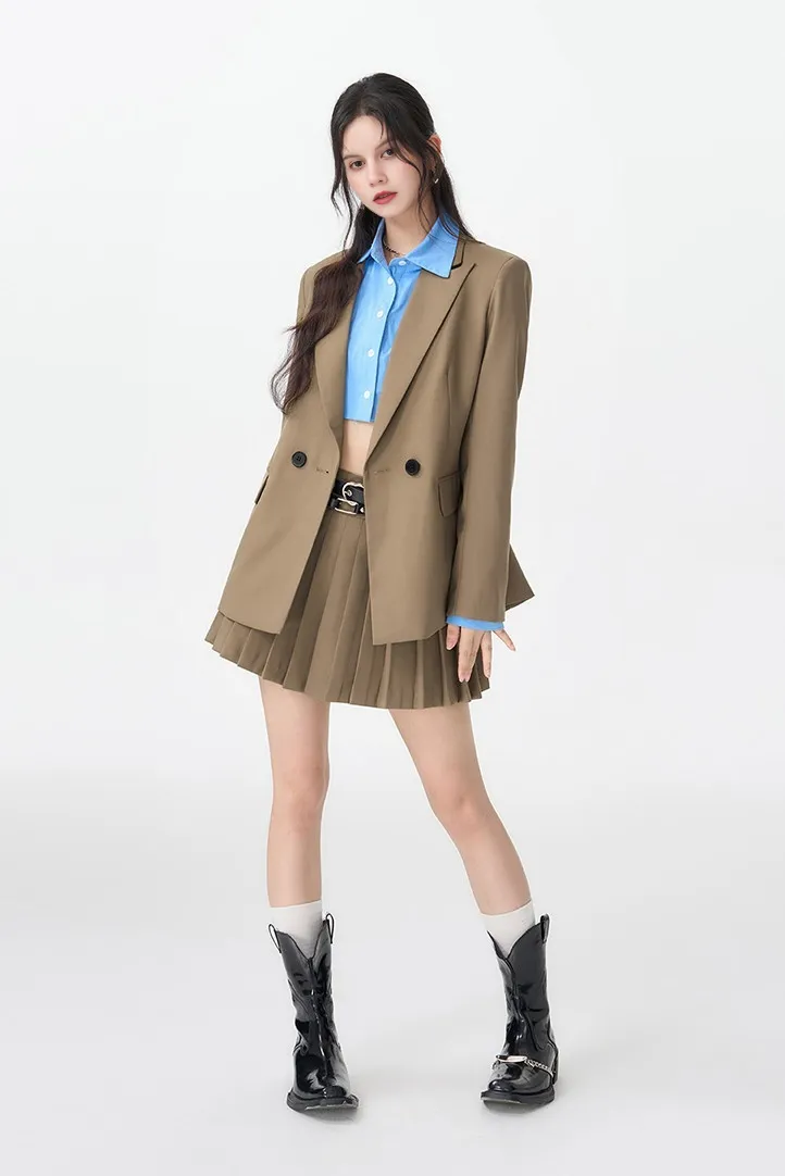 Vintage Preppy Double Breasted Suit