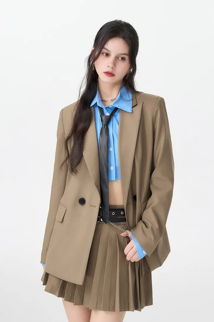Vintage Preppy Double Breasted Suit